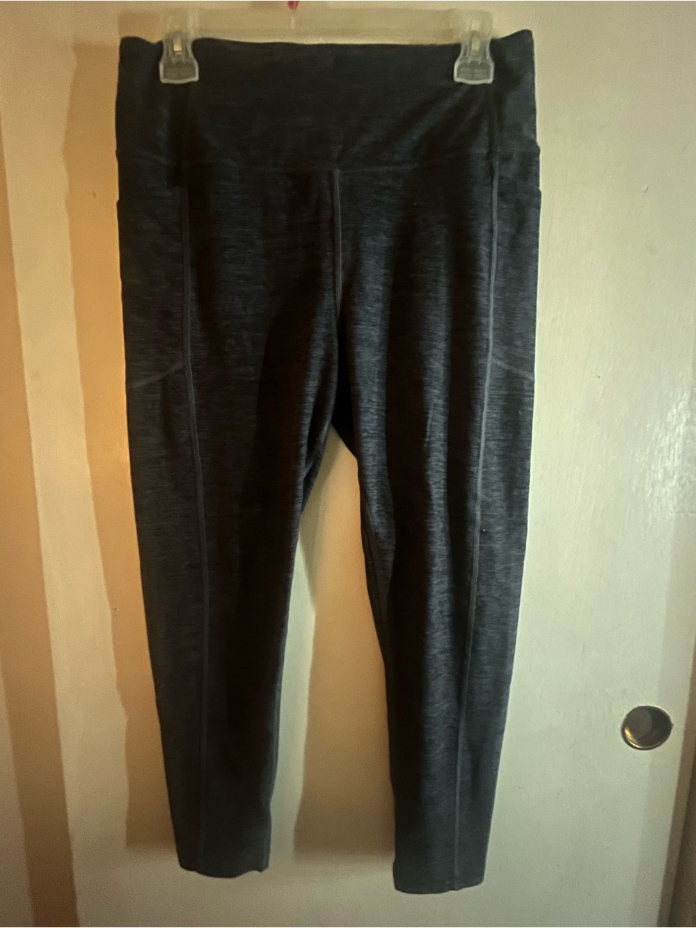 Victoria's Secret Dark Gray High-Rise Leggings